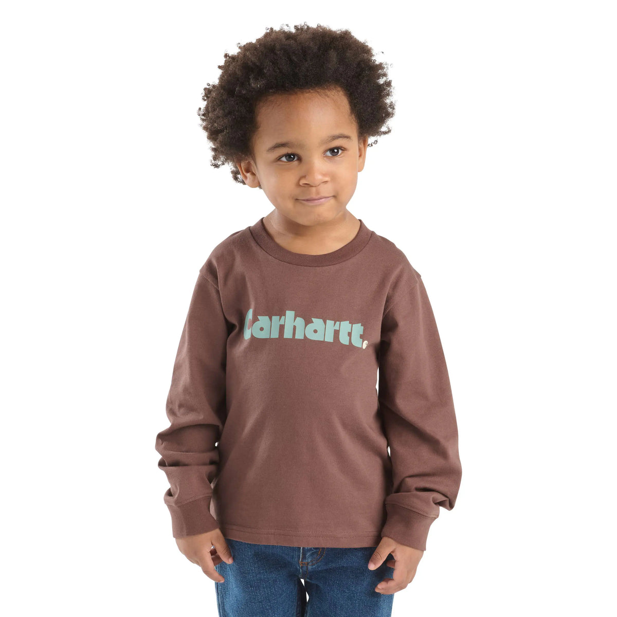 Boys' Long Sleeve Logo T-Shirt (Toddler/Child/Youth)