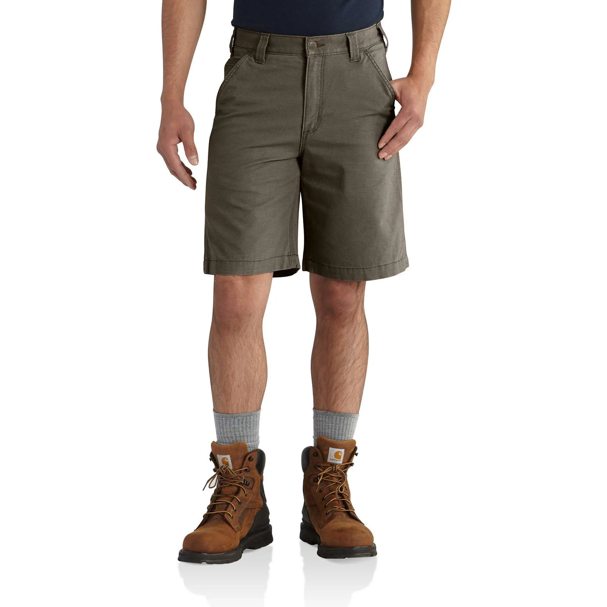 Relaxed 10" Rigby Dungaree Short