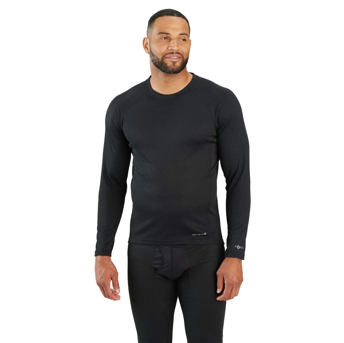 Force Midweight Micro-Grid Base Layer Crewneck