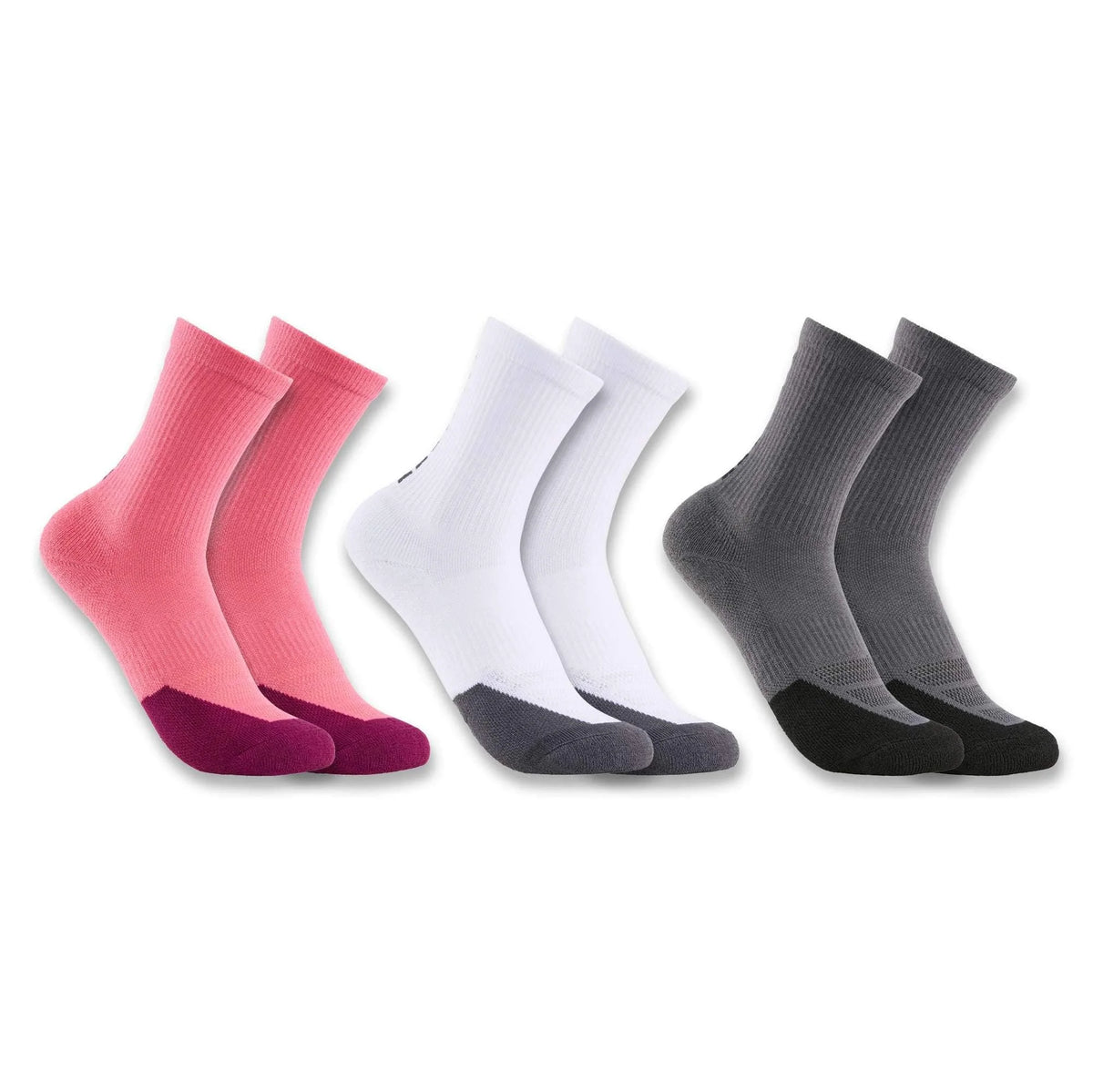 Kids' Force Midweight Logo Crew Sock 3-Pack (Youth)