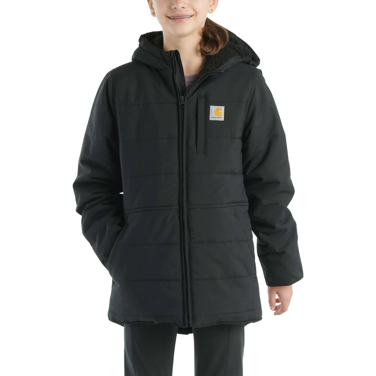 Girls' Long-Sleeve Montana Insulated Hooded Jac (Child/Youth)