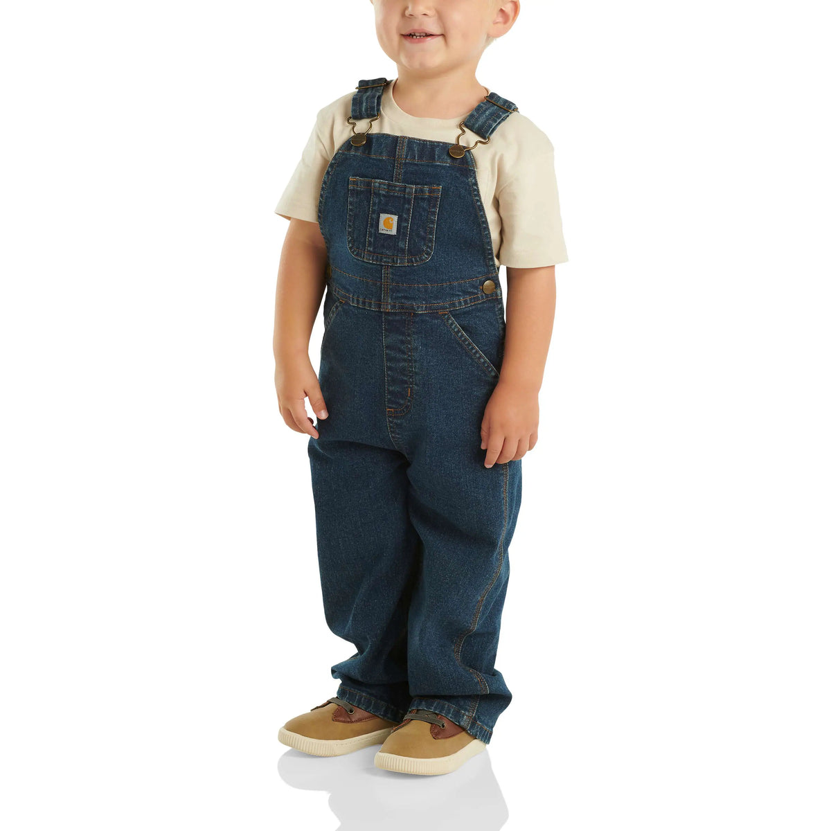 Kids' Washed Denim Bib Overall (Baby/Toddler)