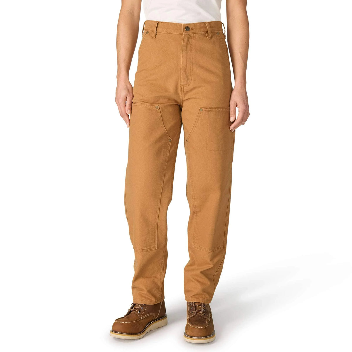 Women's Vintage Fit Double-Front Canvas Pant