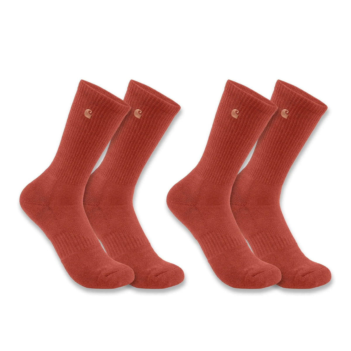 Women's Carhartt Force® Midweight Crew Sock 2-Pack
