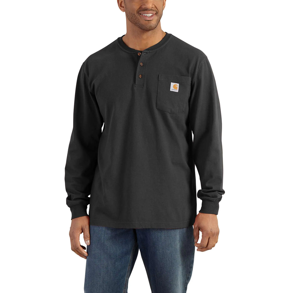Dearborn Loose LS Henley T-Shirt